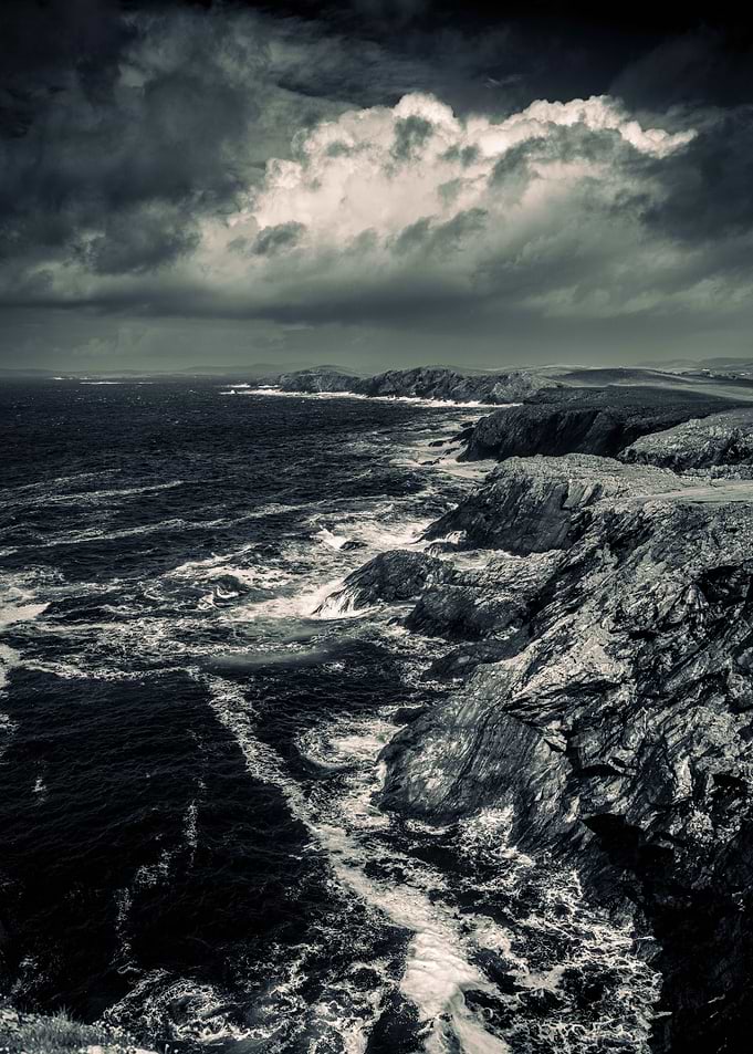 Stormy Coastline