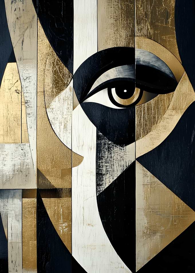 Abstract Eye Art