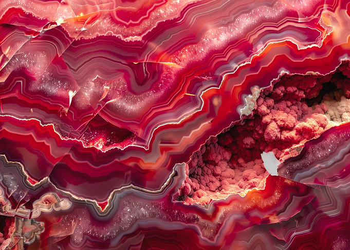 Red Agate Gemstone