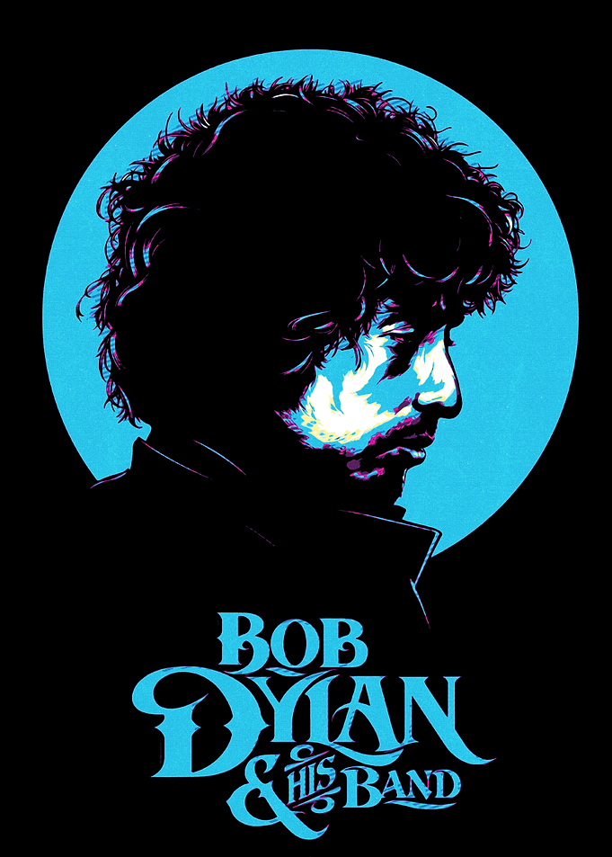 Bob Dylan & His Band Poster