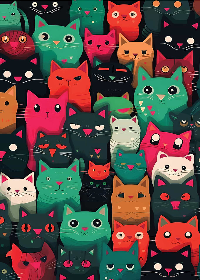 Cute Cat Pattern