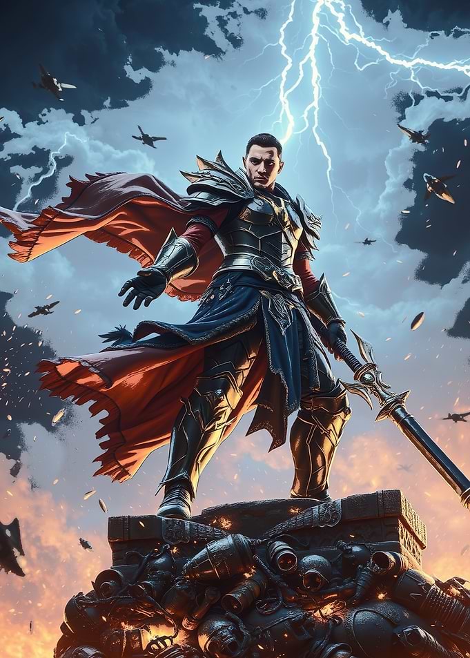 Heroic Knight in Battle