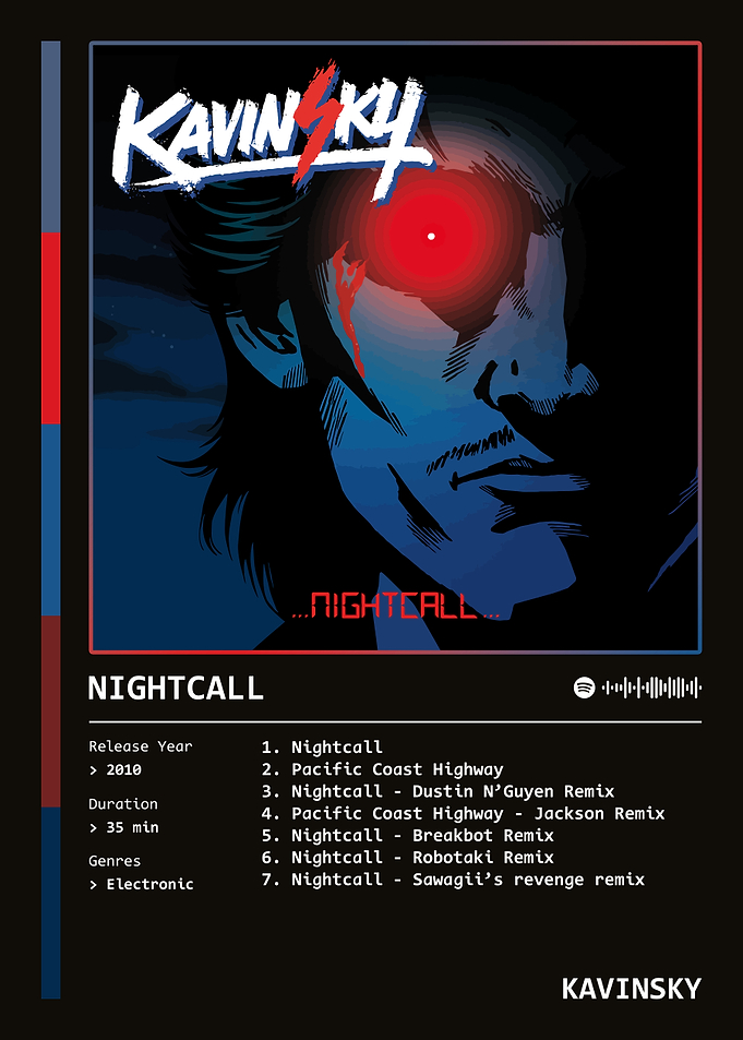 Nightcall (2010) Album by Kavinsky