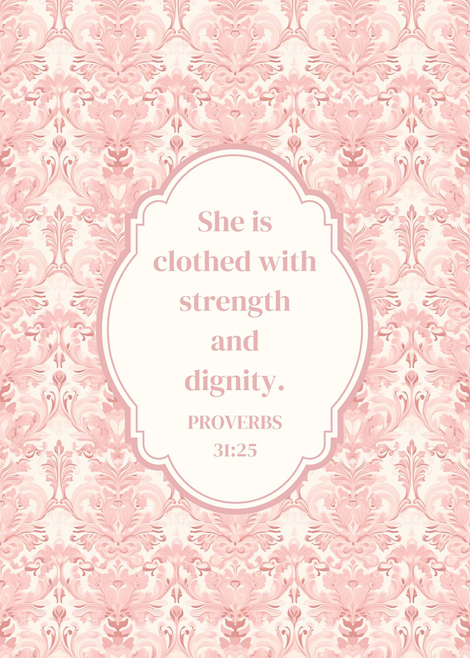 Proverbs 31:25 Quote Bible Quote
