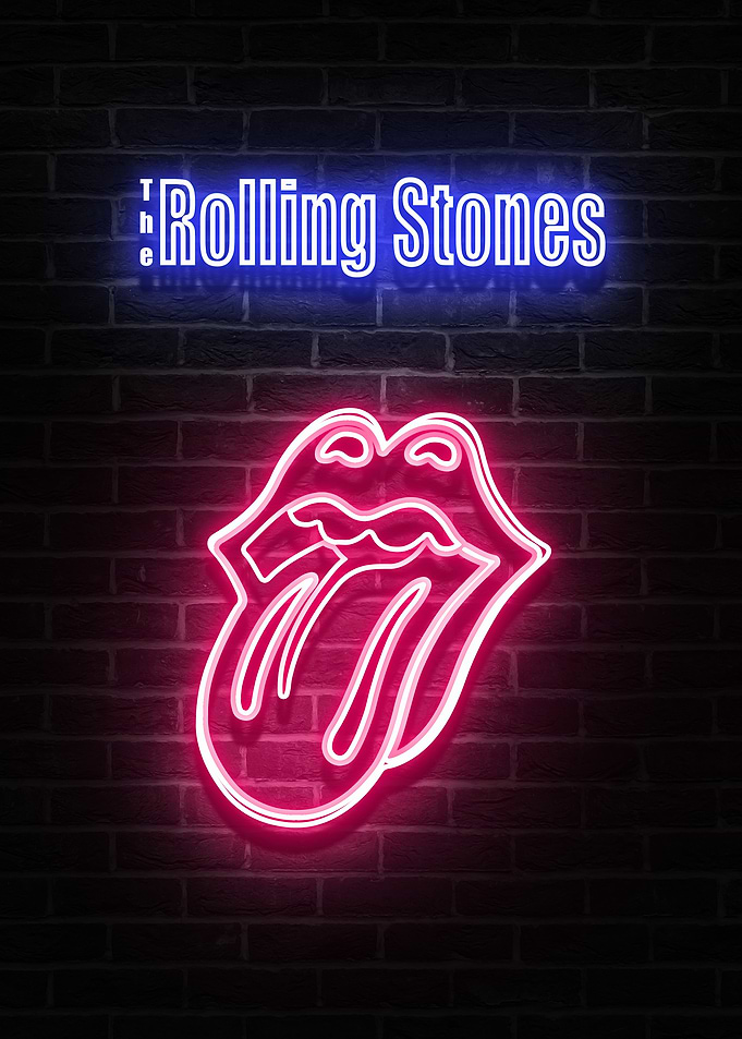 The Rolling Stones Neon Sign