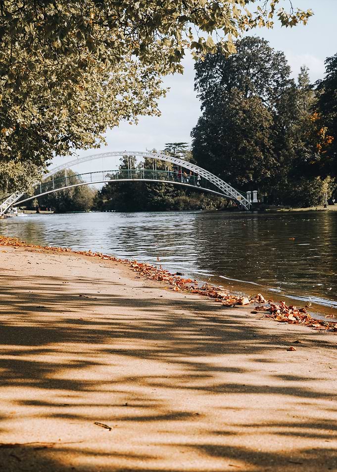 Bridge Over River