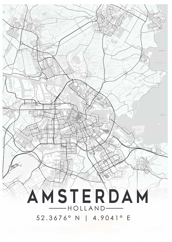 Amsterdam City Map