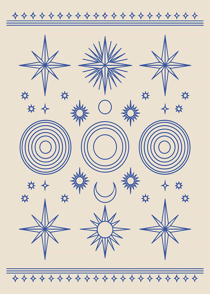 Celestial Geometry in Blue
