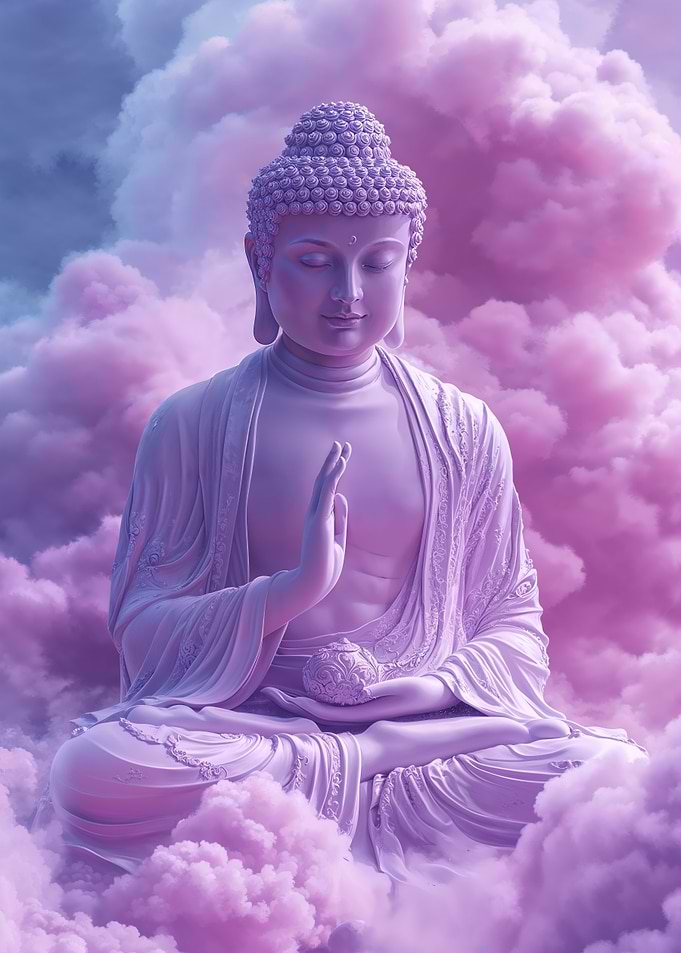 Buddha in Clouds