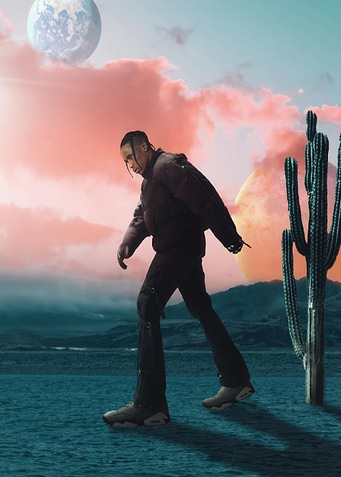 Travis Scott Desert Walk