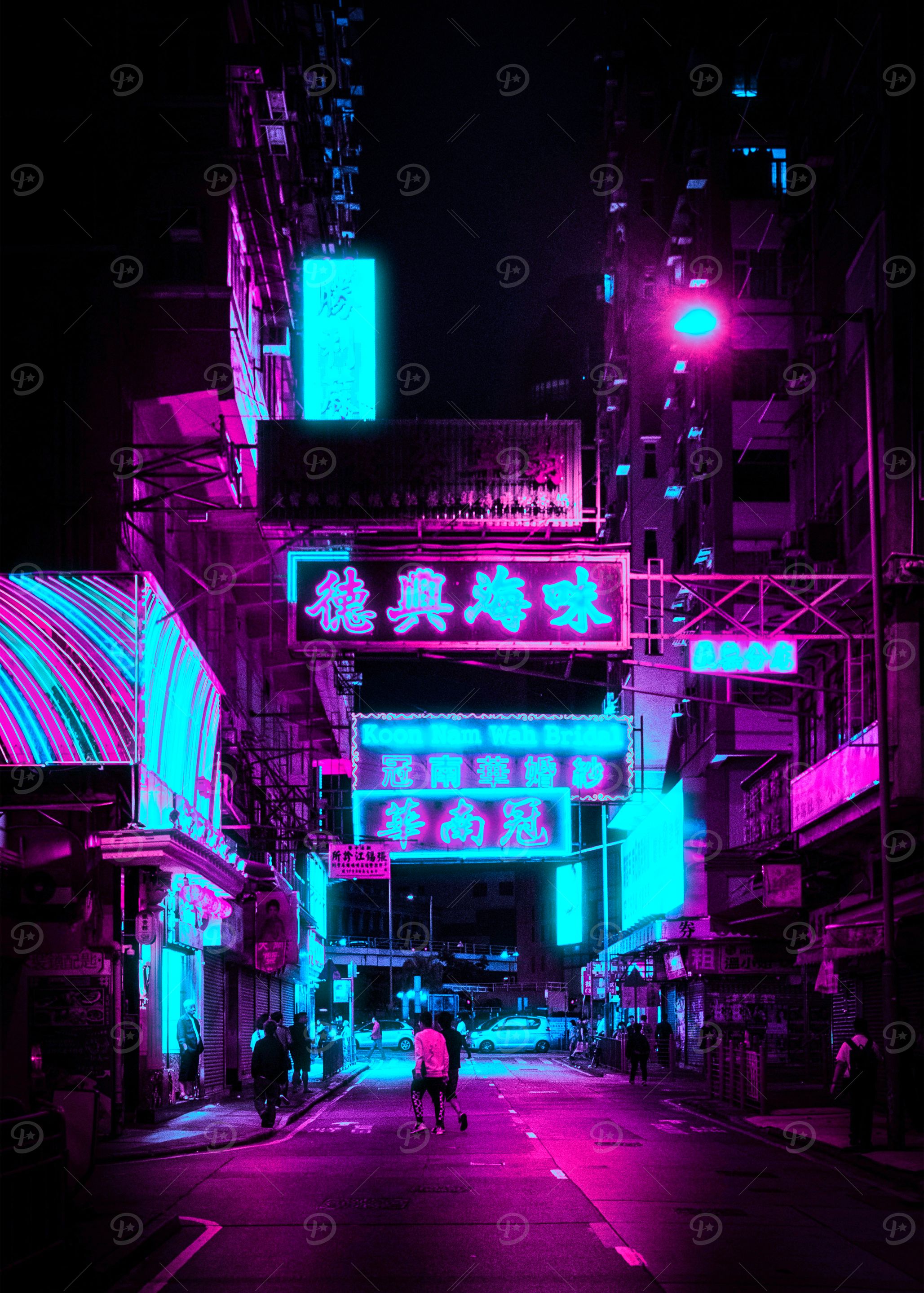 Neon Cityscape