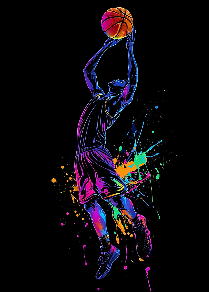 Basketball Player Silhouette