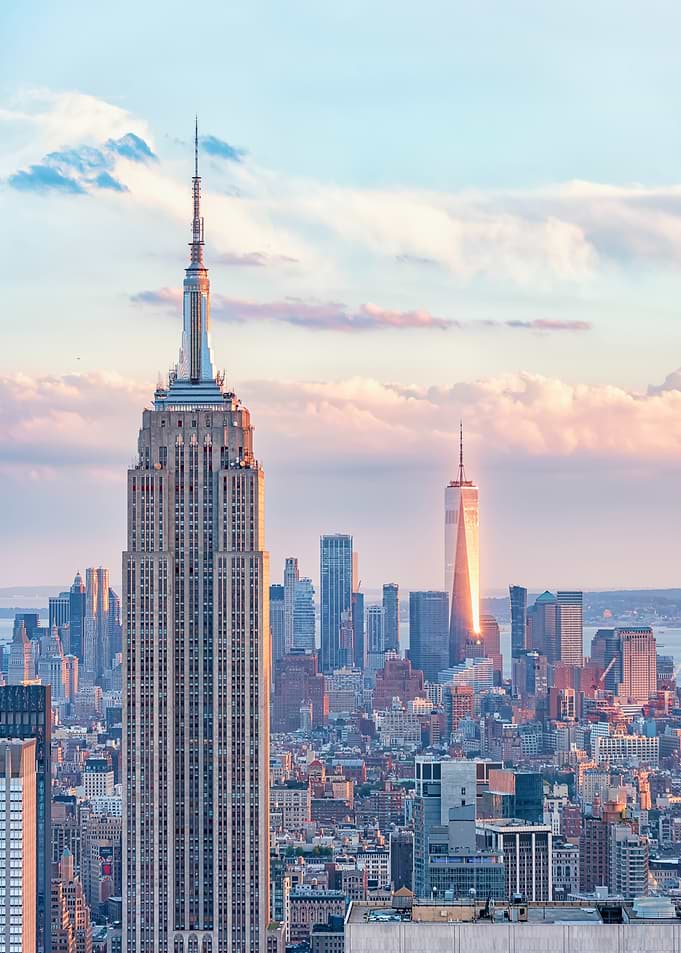 NYC Skyline Sunset