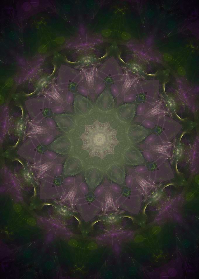 Delicate Sage Flower
