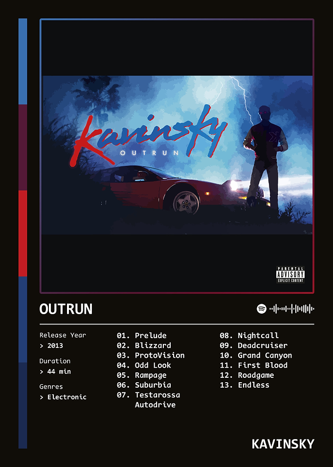 OutRun (2013) Album by Kavinsky