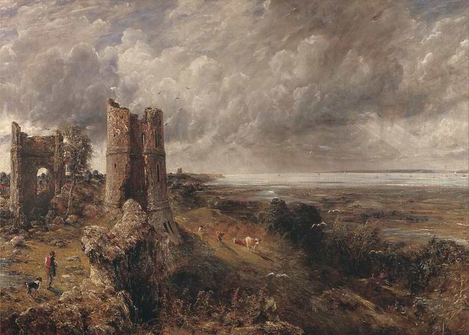Ruined Tower Landscape