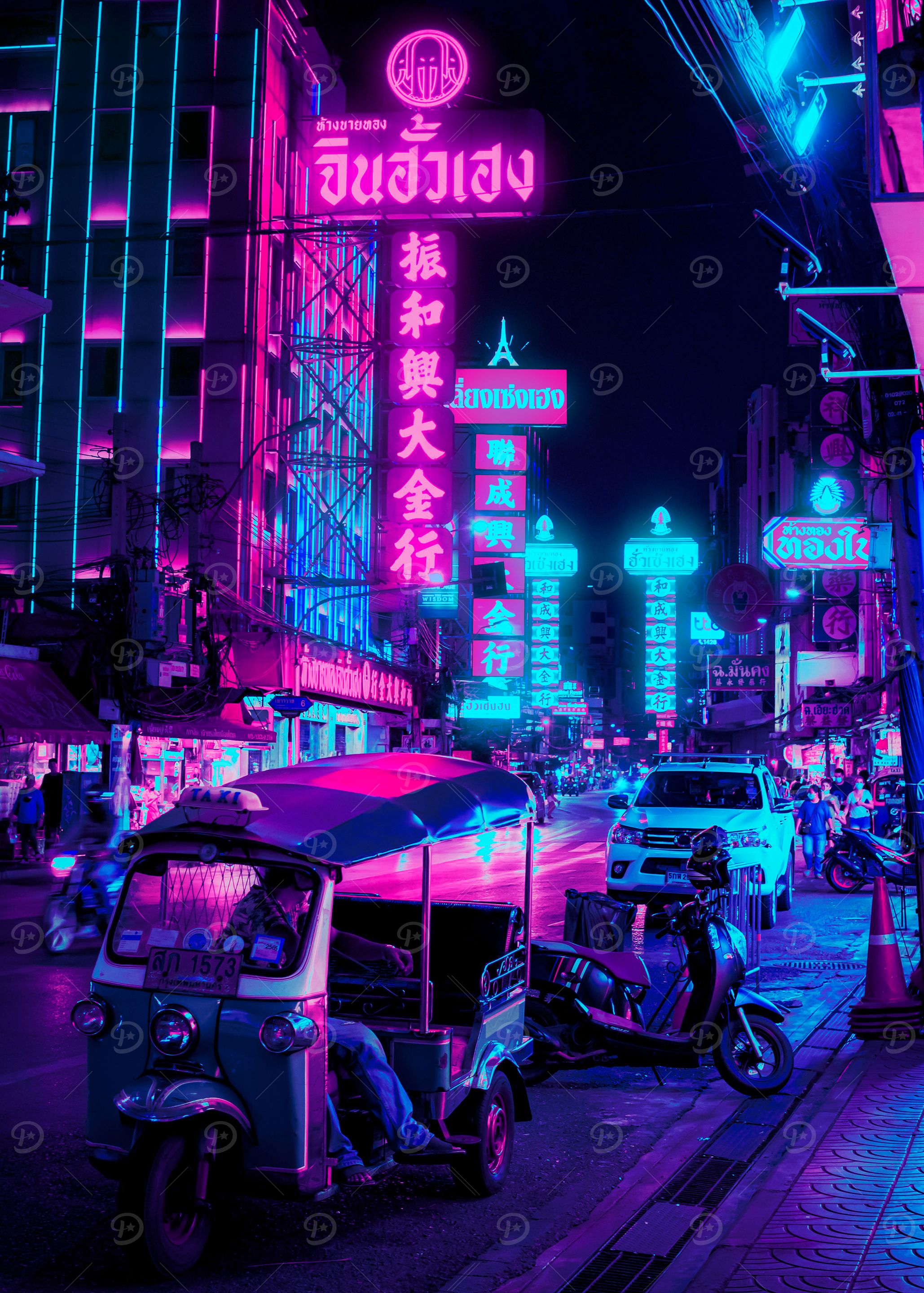 Neon Night in Bangkok