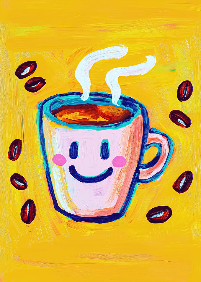 Smiling Coffee Mug