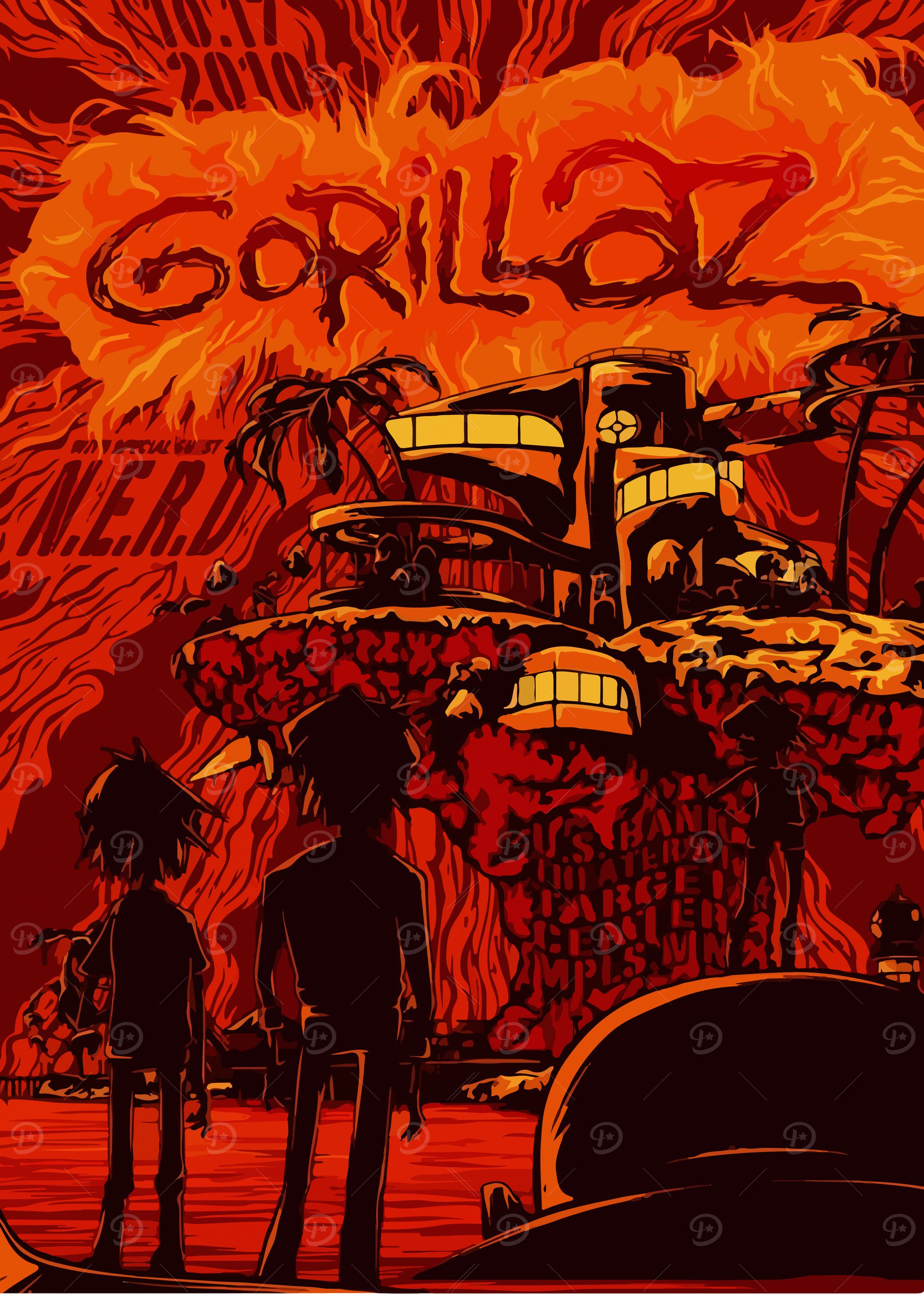 Gorillaz Poster