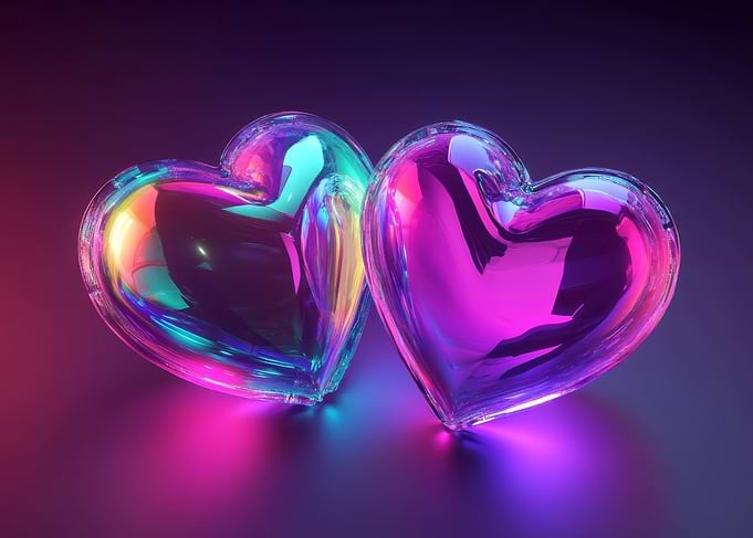 Neon Heart Duo