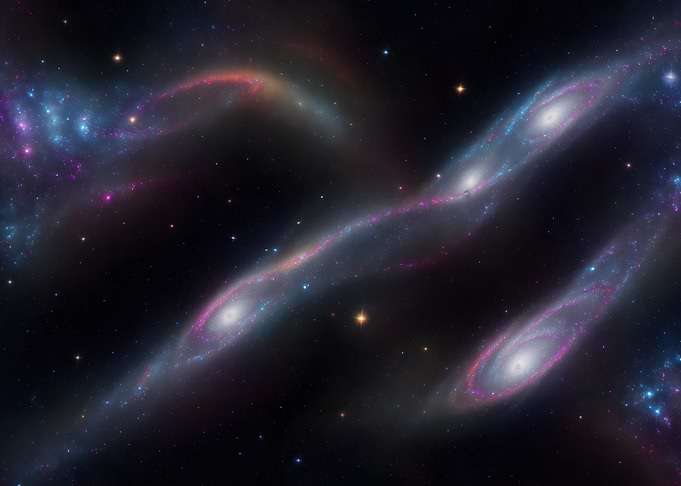 Spiral Galaxies in Deep Space