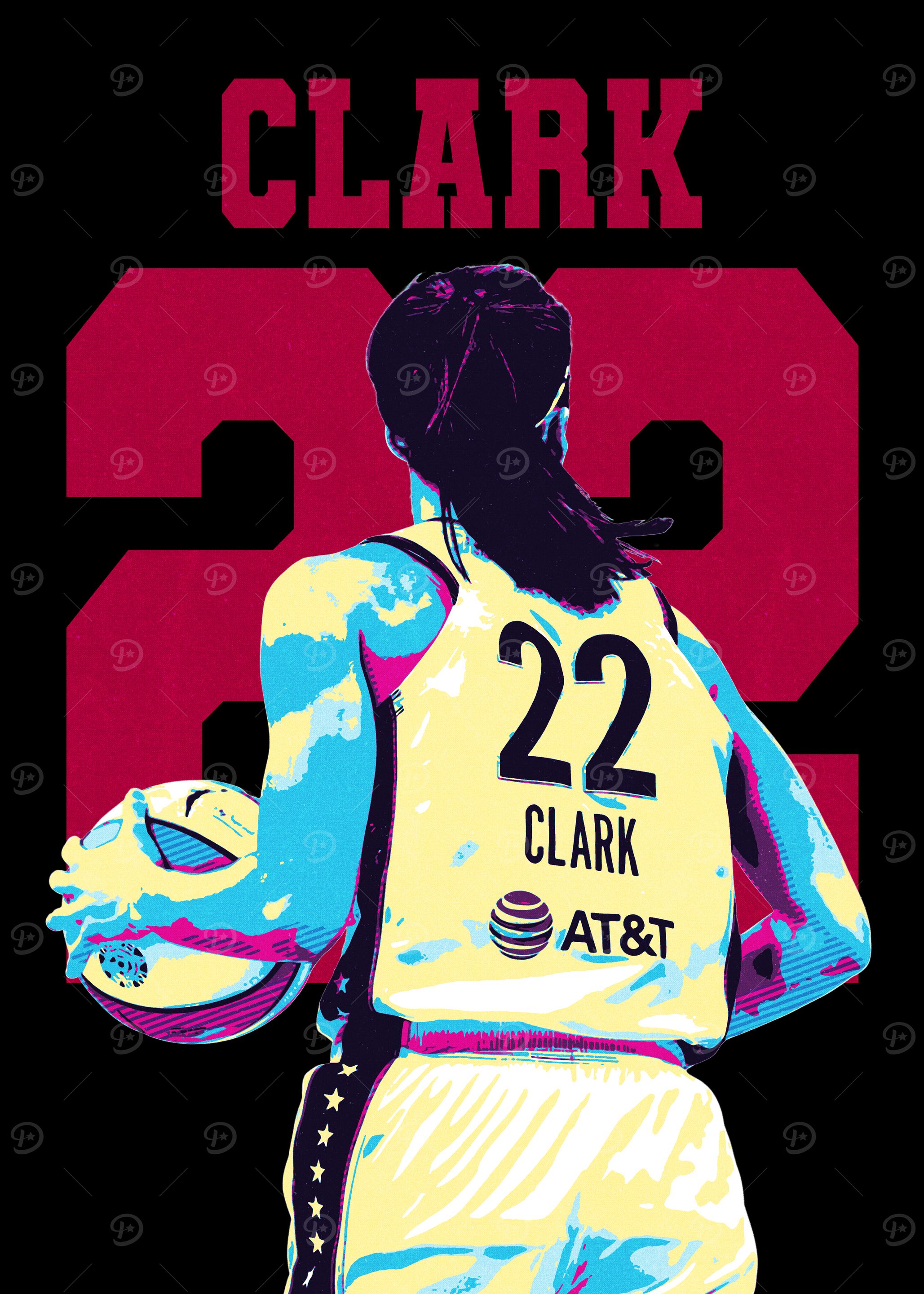 caitlin Basketball Player Clark 22