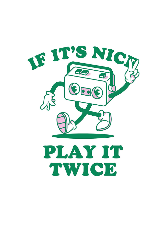 Cassette Tape Character