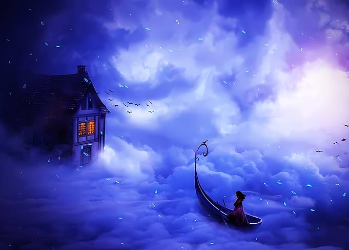 Dreamy House and Boat
