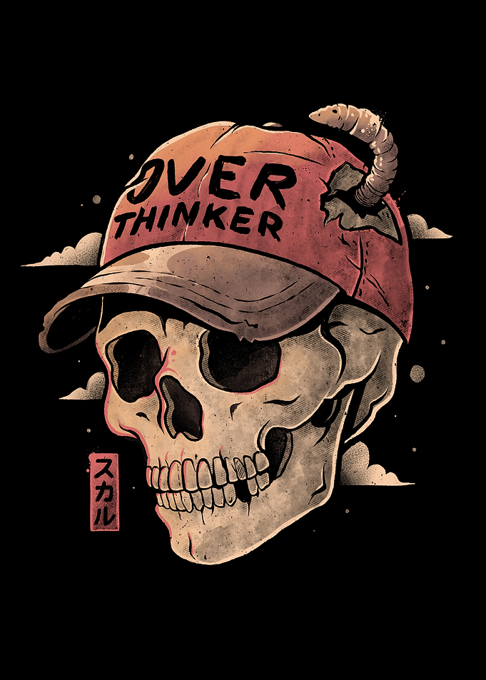 Overthinker Skull