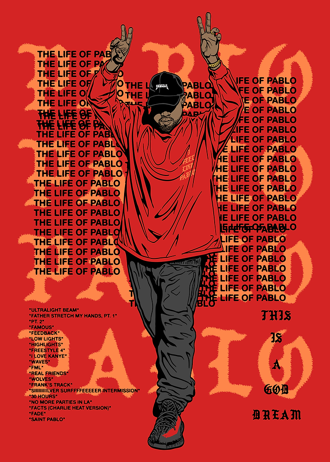 Kanye West The Life of Pablo V2