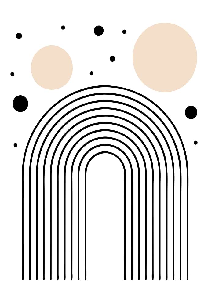 Minimalist Rainbow