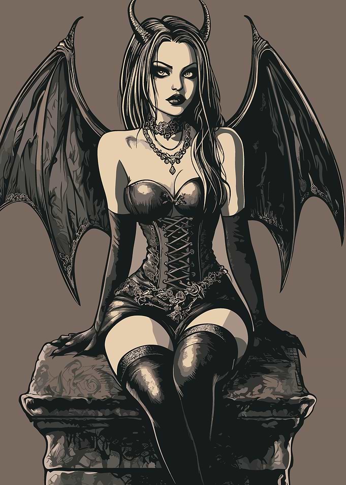 Dark Angel Illustration