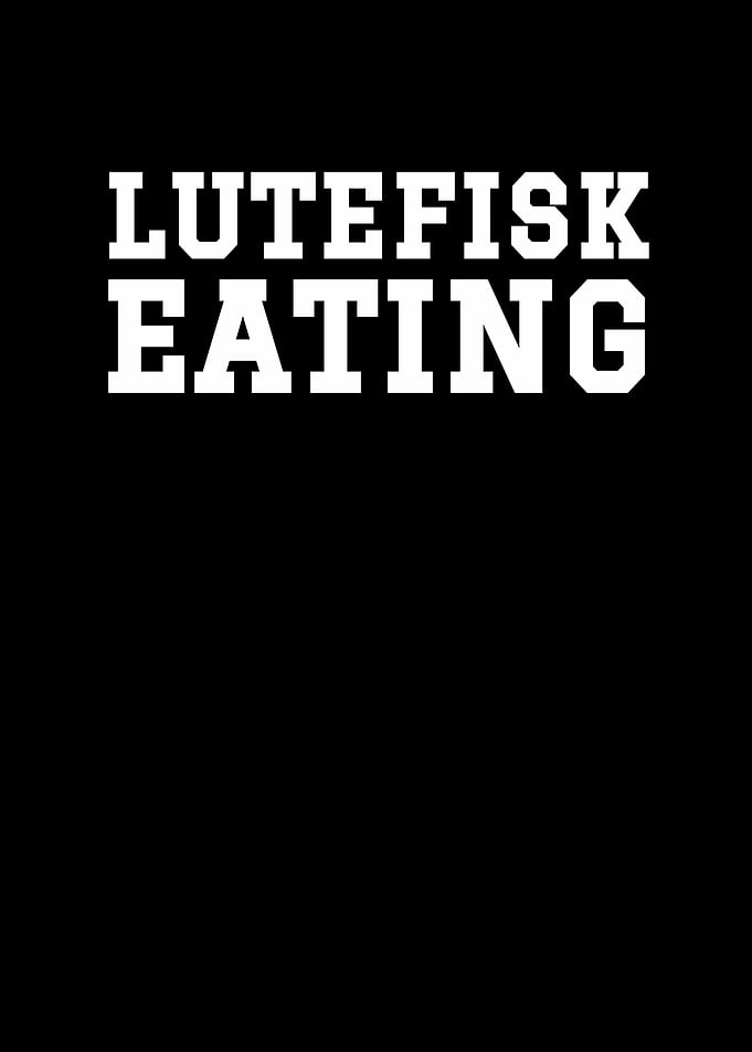 Lutefisk Eating T-Shirt