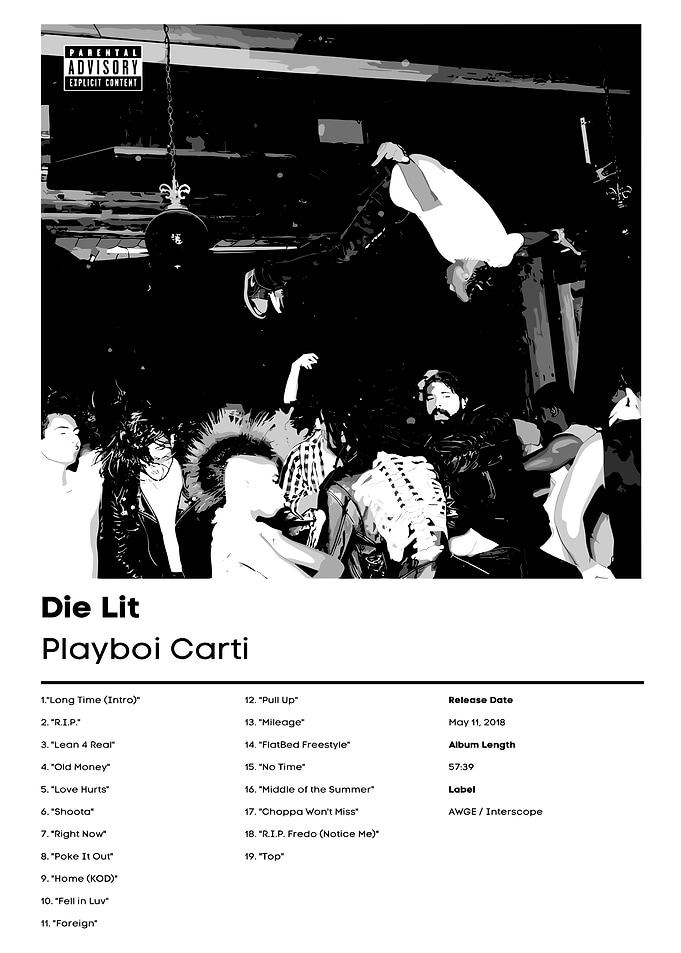 Playboi Carti Die Lit