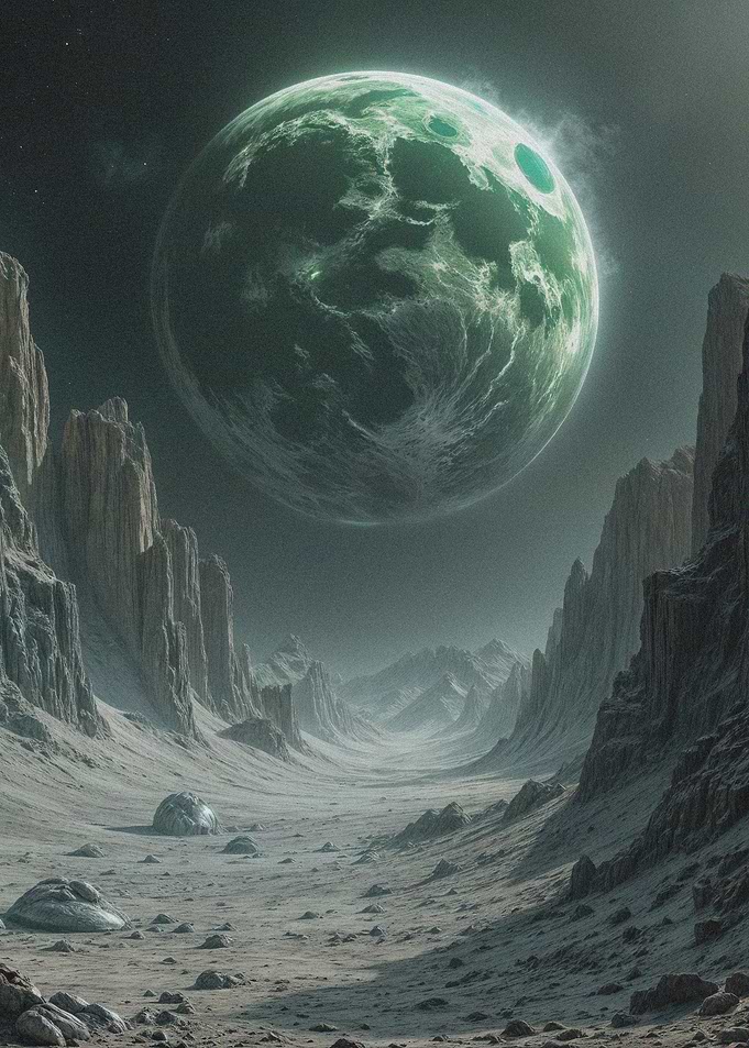 Surreal Alien Landscape