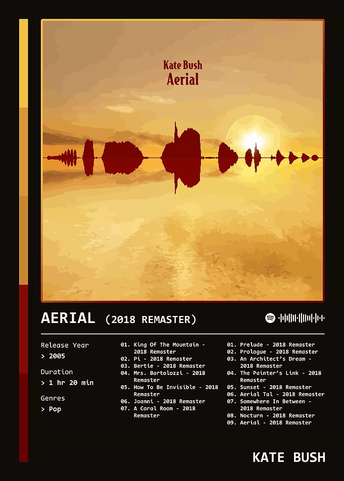Aerial (2005) Album by Kate Bush