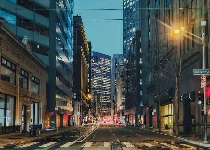 San Francisco Cityscape at Night