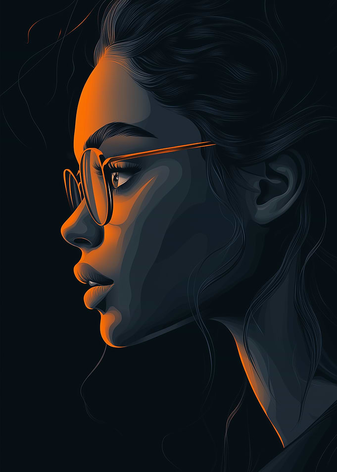 Elegant Woman Portrait