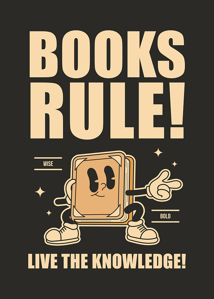 Books Rule! Retro Design