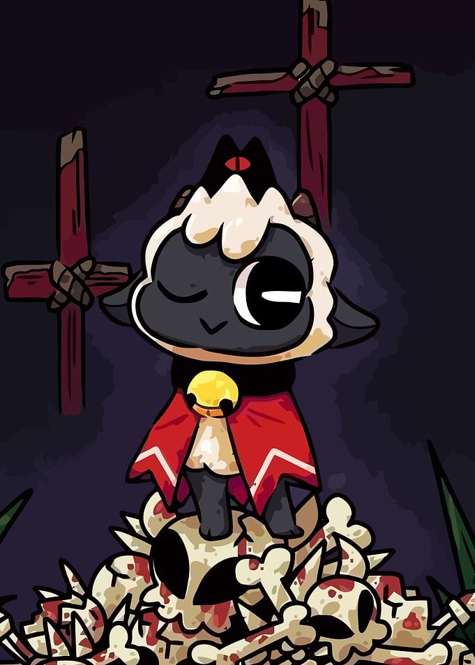 Cute Demon Sheep