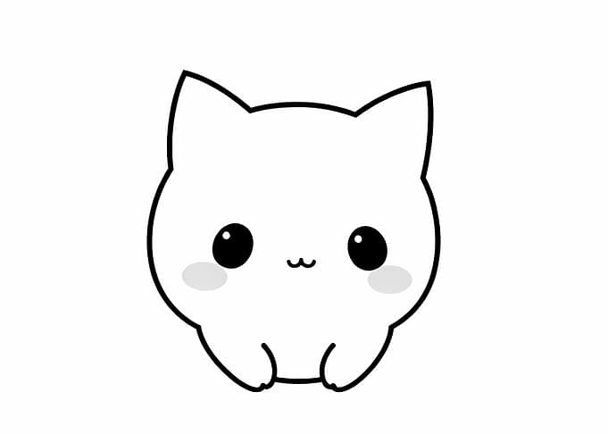 Cute Cartoon Cat