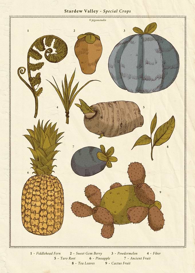 Stardew Valley Special Crops