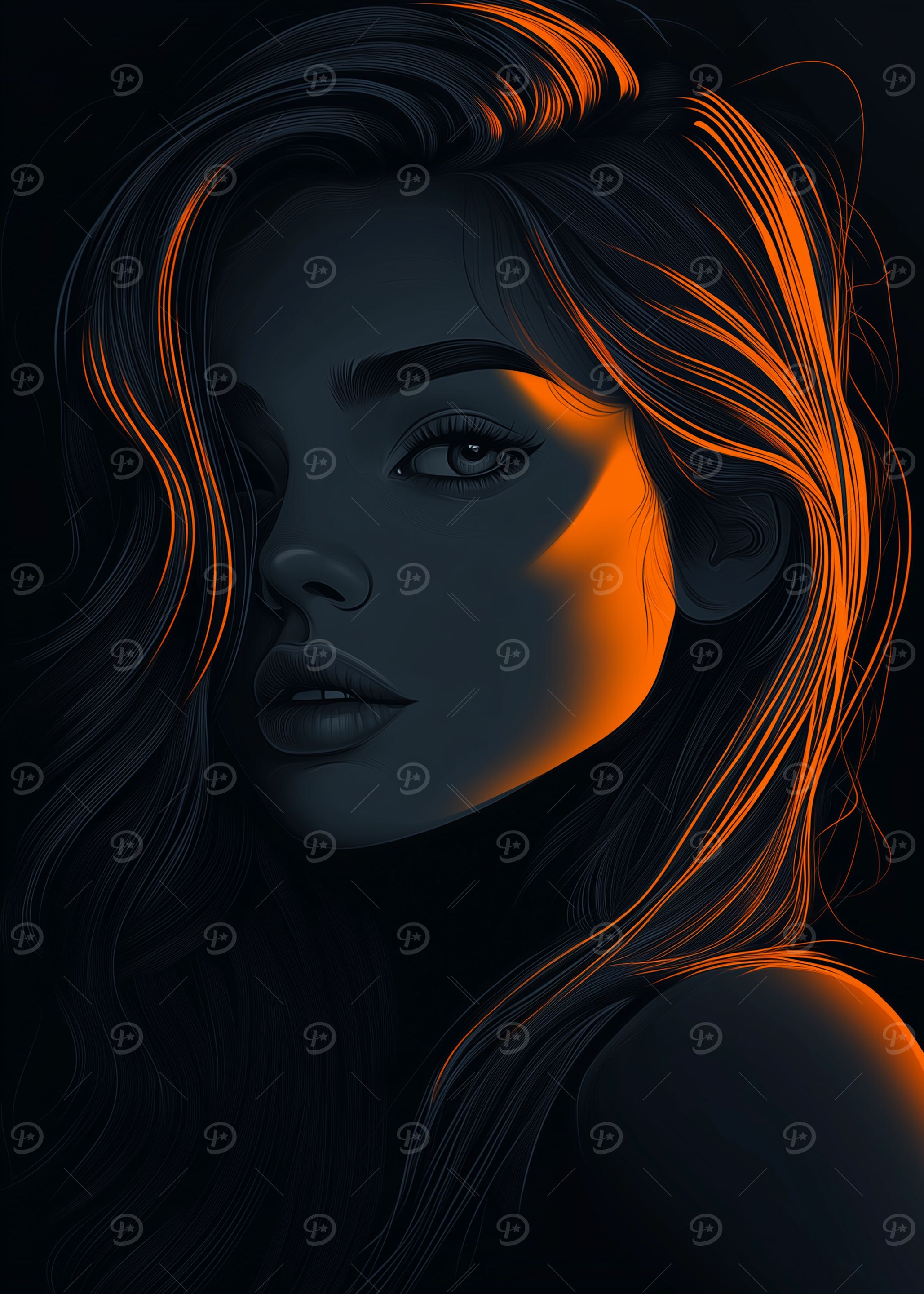 Girl Close-Up Shot