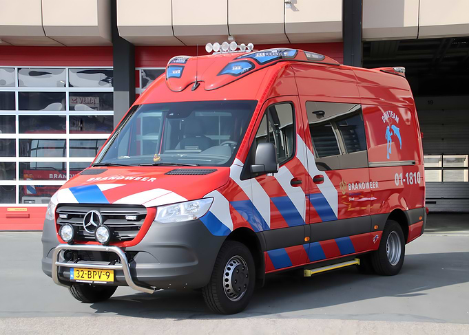 Dutch Fire Department Van