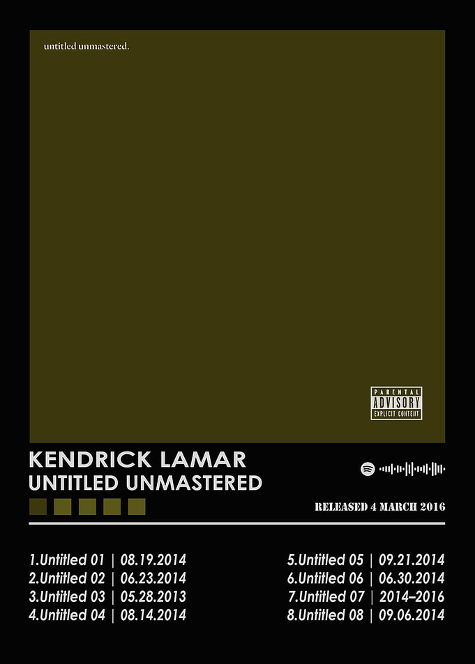Kendrick Lamar Untitled Unmastered