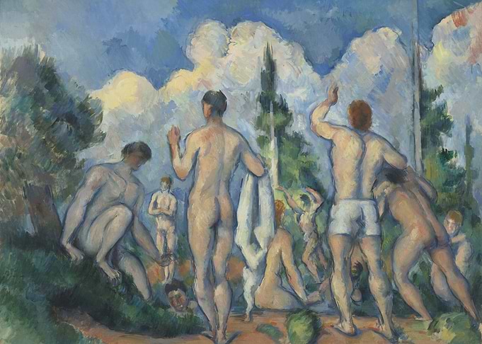Bathers in a Landscape