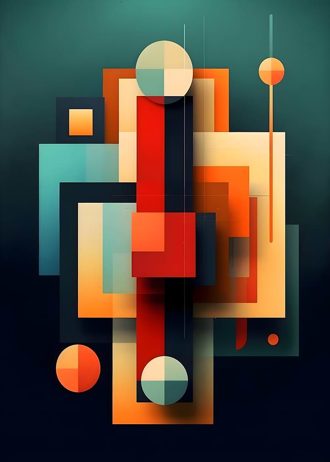 Abstract Geometric Art