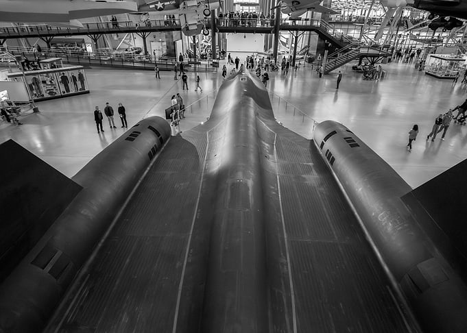 SR-71 Blackbird Spy Plane