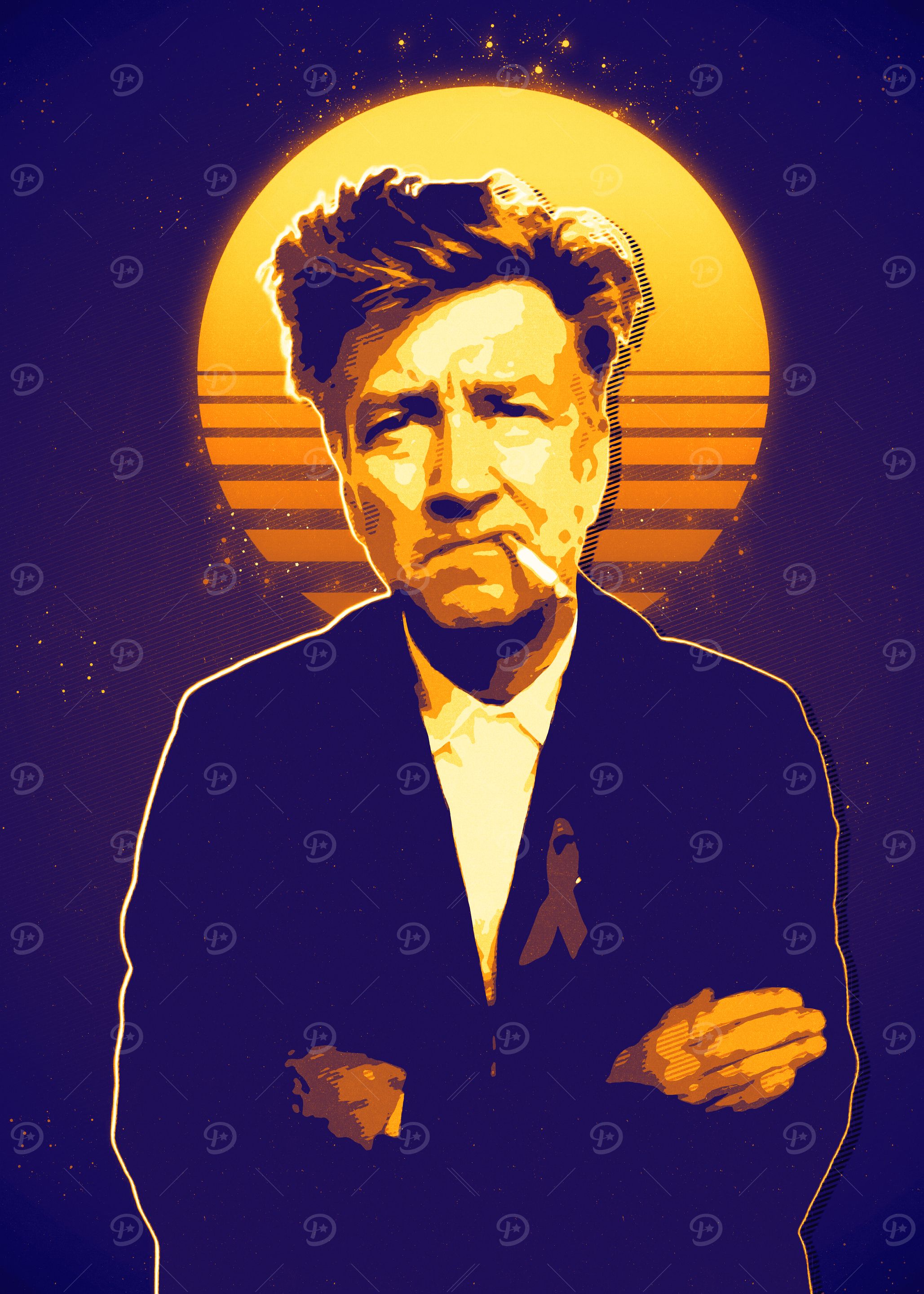 David Lynch Retro Art
