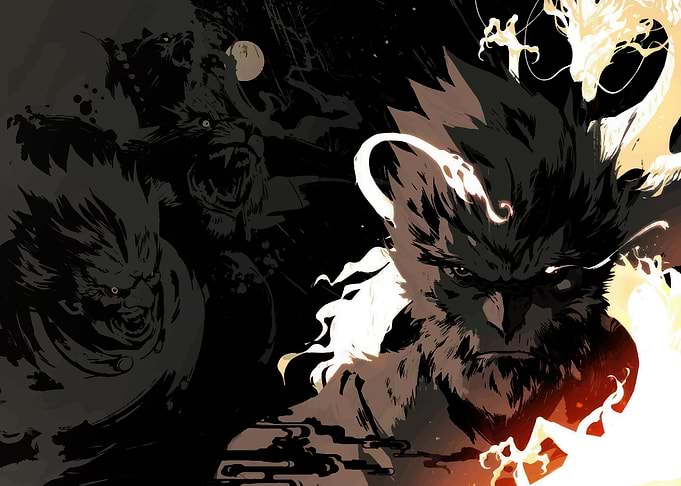 Monkey King Art Print